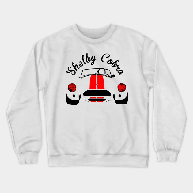 Shelby Cobra Old Style Crewneck Sweatshirt by mufflebox